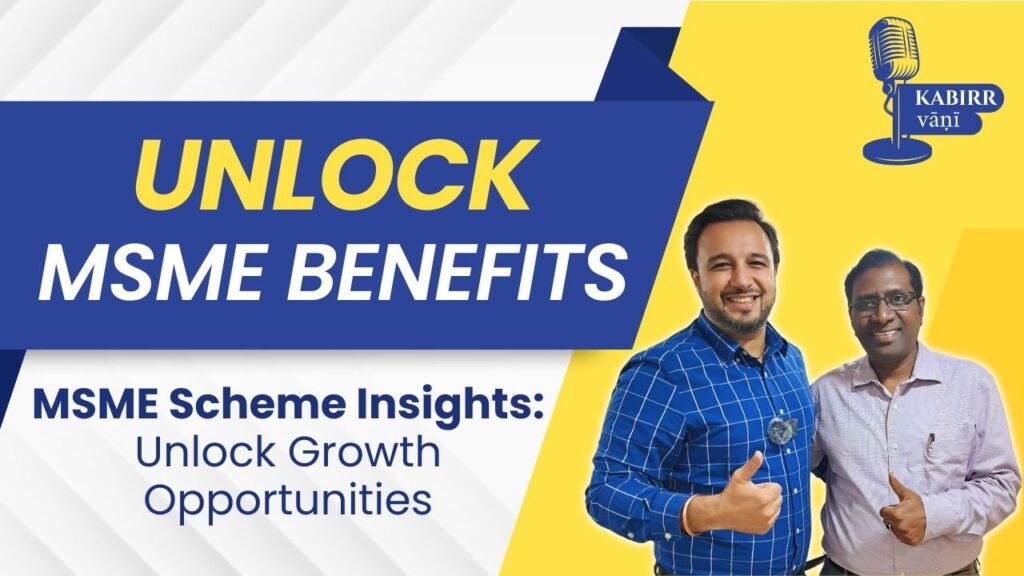 Hindi Podcast, Img-1 Government Loans, New Businesses, MSME Scheme, Kantharao Jinna, Ministry of MSME scheme, loans, government initiatives, Indian economy, bank, Earnest Money Deposit (EMD), business growth, entrepreneurship, large tenders