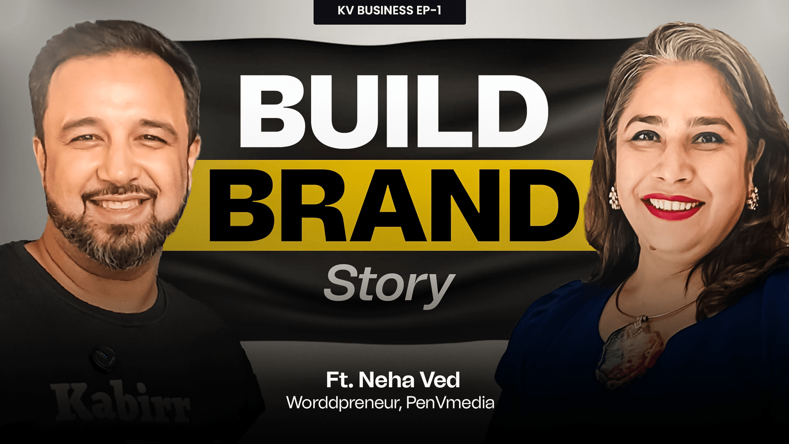 Wordpreneur speaking about personal branding and digital PR on Kabir Vani Business Edition.